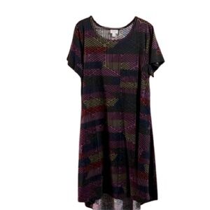 #269 LuLaRoe Carly dress large